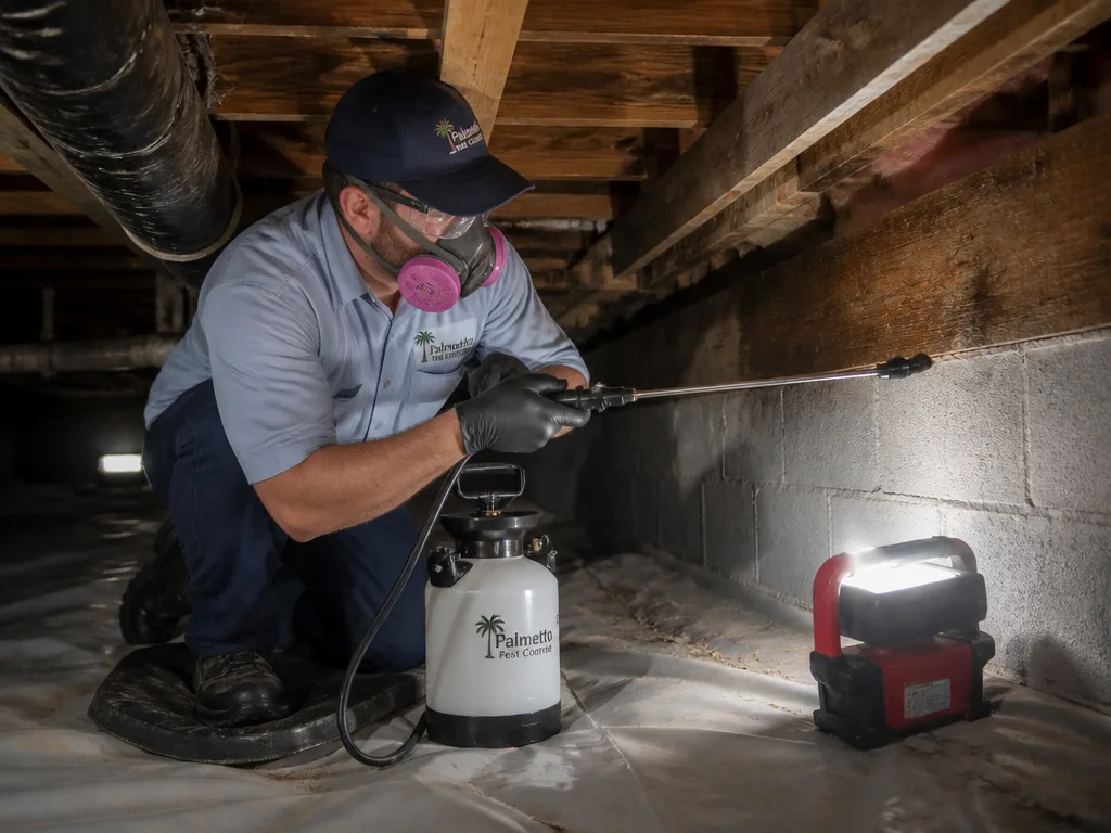 Crawl Space Pest Treatment