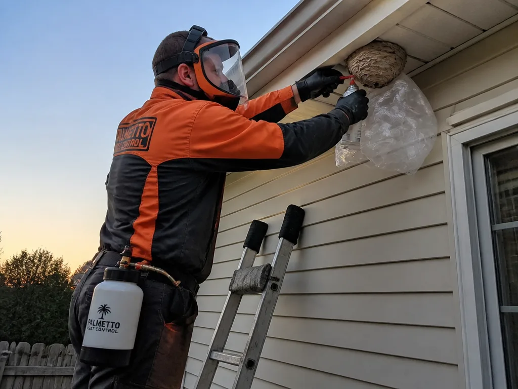 Hornet Nest Removal